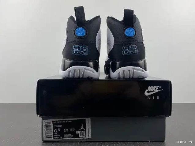 Rep Kickmax CT8019-140 Air Retro Blue Jordan University 9 0402